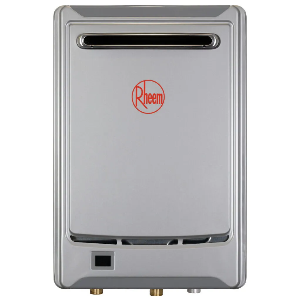 Rheem 20L gas continuous flow hot water system Brisbane and Sunshine Coast