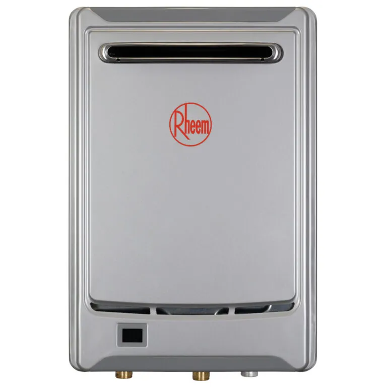 Rheem 20L gas continuous flow hot water system Brisbane and Sunshine Coast