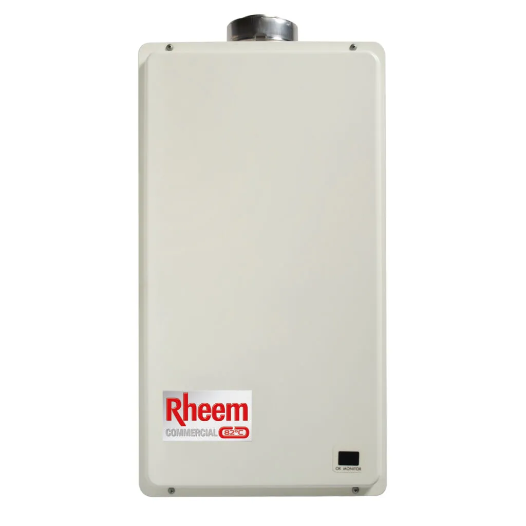 Rheem Commercial Continuous Flow 27L Internal Hot Water System Brisbane and Sunshine Coast