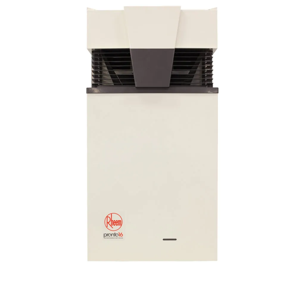 Rheem Pronto 16L Instantaneous Gas Hot Water System Brisbane and Sunshine Coast