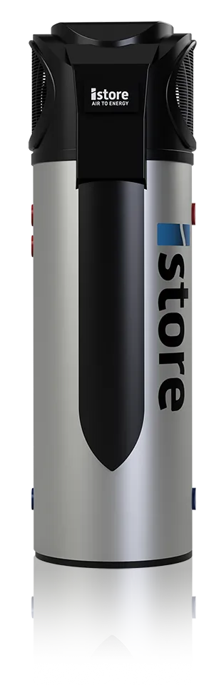 iStore 270L heat pump hot water system offering energy-efficient and reliable performance for households.
