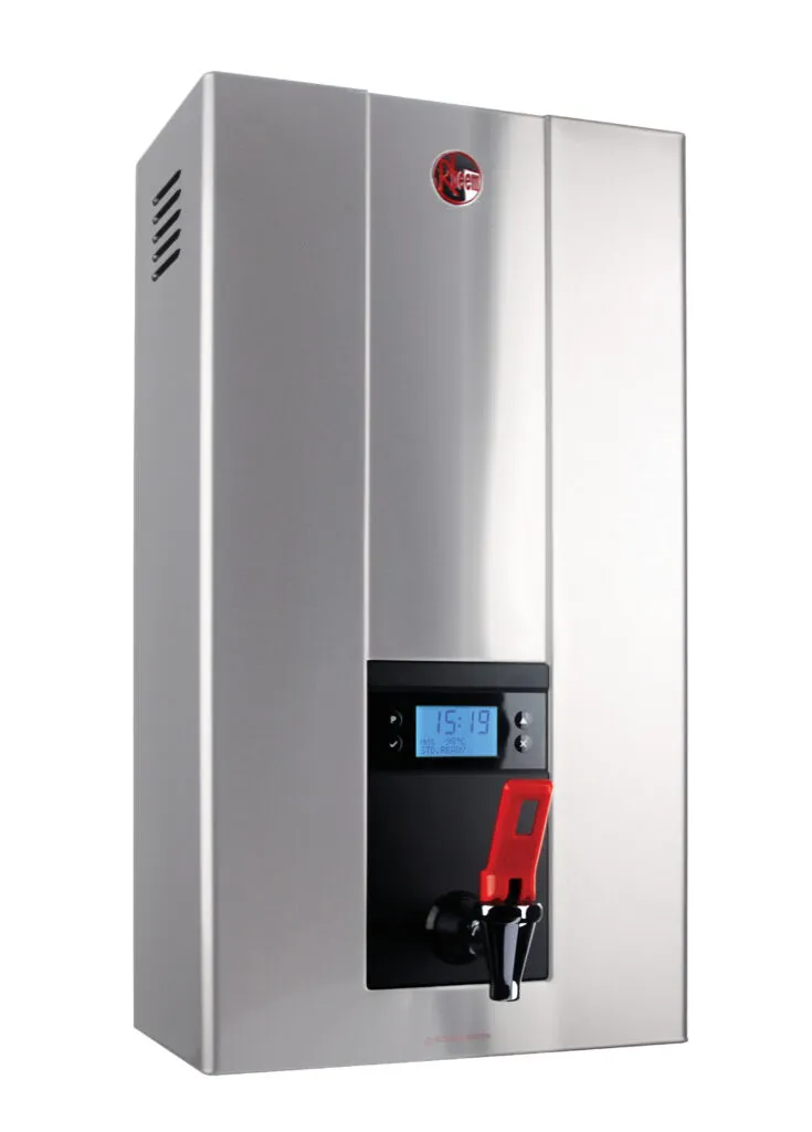 Rheem Lazer Commercial 15L boiling water unit delivering instant, efficient, and reliable hot water for commercial use