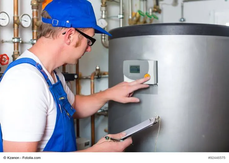 Dual temp electric water heater