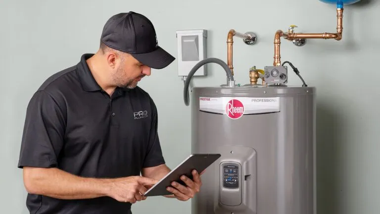 Rheem 125L Electric Water Heater with Rheem Ultranamel® coating for corrosion protection and long-lasting performance.