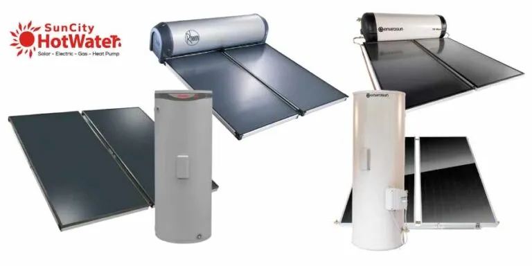 Rheem HiLine Premier Solar Hot Water Systems, Envirosun TS Plus Solar Hot Water System, Envirosun AS Split Solar Hot Water System, Rheem LoLine Split Solar Hot Water Systems
